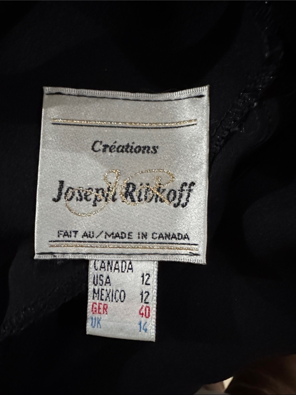 Joseph Ribkoff Black Short-Sleeve Scoop-Neck Midi Dress - Picture 2 of 9
